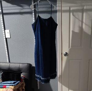 Pulse Navy Blue Denim Dress